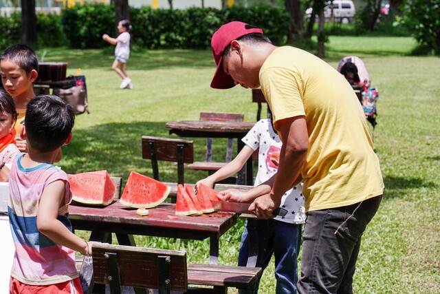 每個人都能開心享受清涼大西瓜-熊麻吉水彈槍親子活動團隊（水彈 水槍 水晶彈 水彈槍 親子活動）